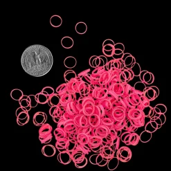 Latex Dog Hair Bands 5/16" Medium Weight Cotton Candy by PawMarks