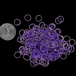 Latex Dog Hair Bands 5/16" Medium Weight Purple by PawMarks