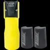 Lazor Blade Cordless 2 Speed Clipper Yellow with Two Batteries by Laube