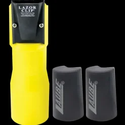 Lazor Blade Cordless 2 Speed Clipper Yellow with Two Batteries by Laube