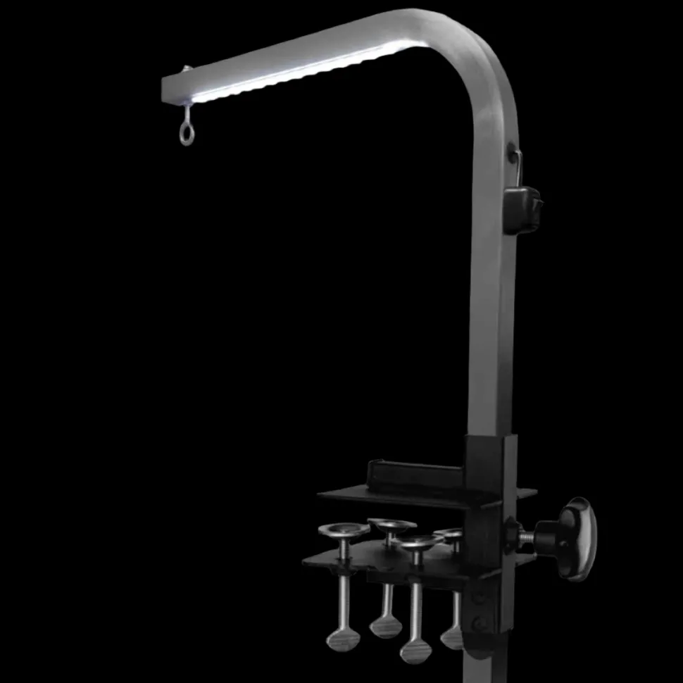 LED Light Grooming Arm/Post with a Clamp by PetLift