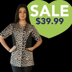 Leopard Print Bathing Jacket by Ladybird Line