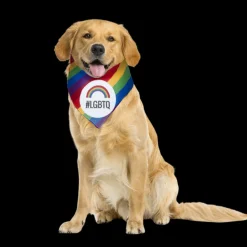 #LGBTQ Bandana by Dog Fashion Living