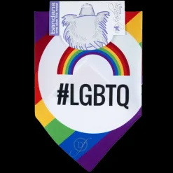 #LGBTQ Bandana by Dog Fashion Living