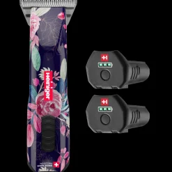 Limited Edition Flower Opal Cordless Clipper 2 Batteries with Free Clipper Grip by Heiniger