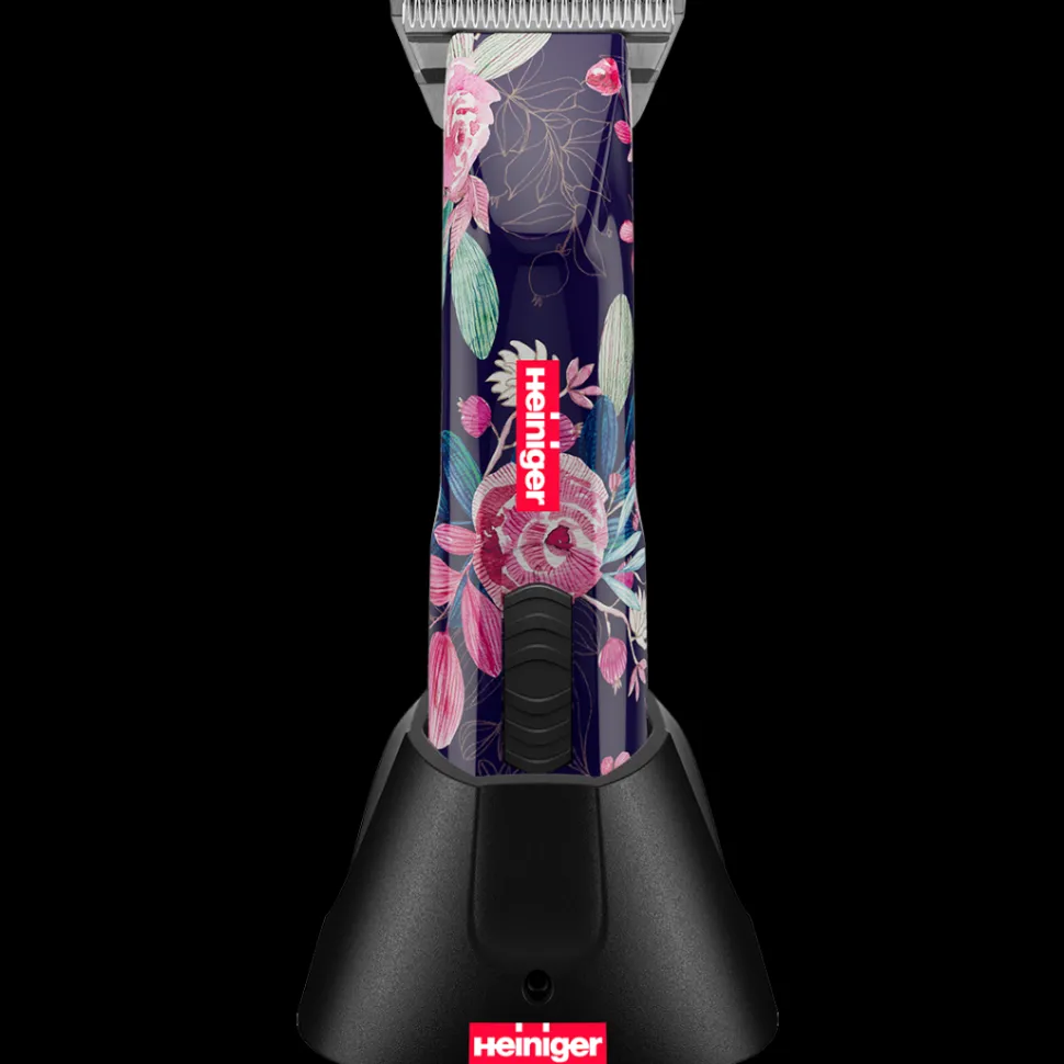 Limited Edition Flower Opal Cordless Clipper 2 Batteries with Free Clipper Grip by Heiniger