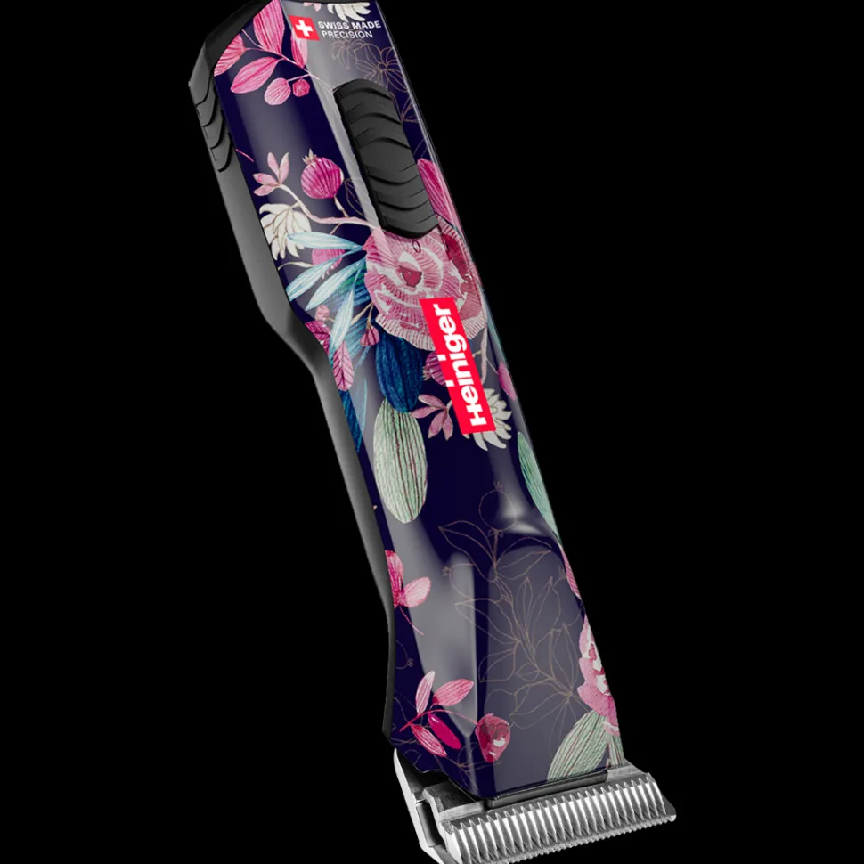 Limited Edition Flower Opal Cordless Clipper 2 Batteries with Free Clipper Grip by Heiniger
