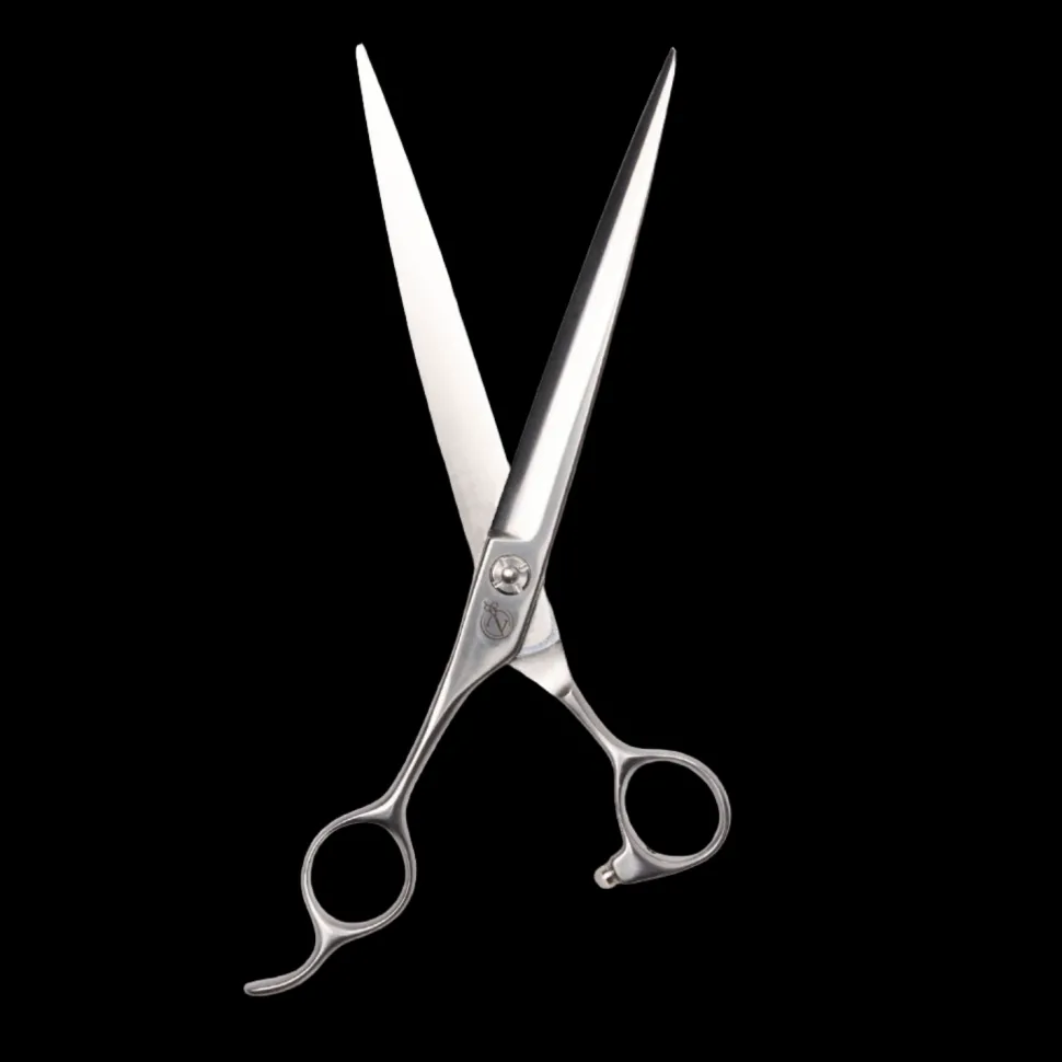 Limited Edition Niira Nemesis 7.5" Lefty Straight Shears by Irina Pinkusevich