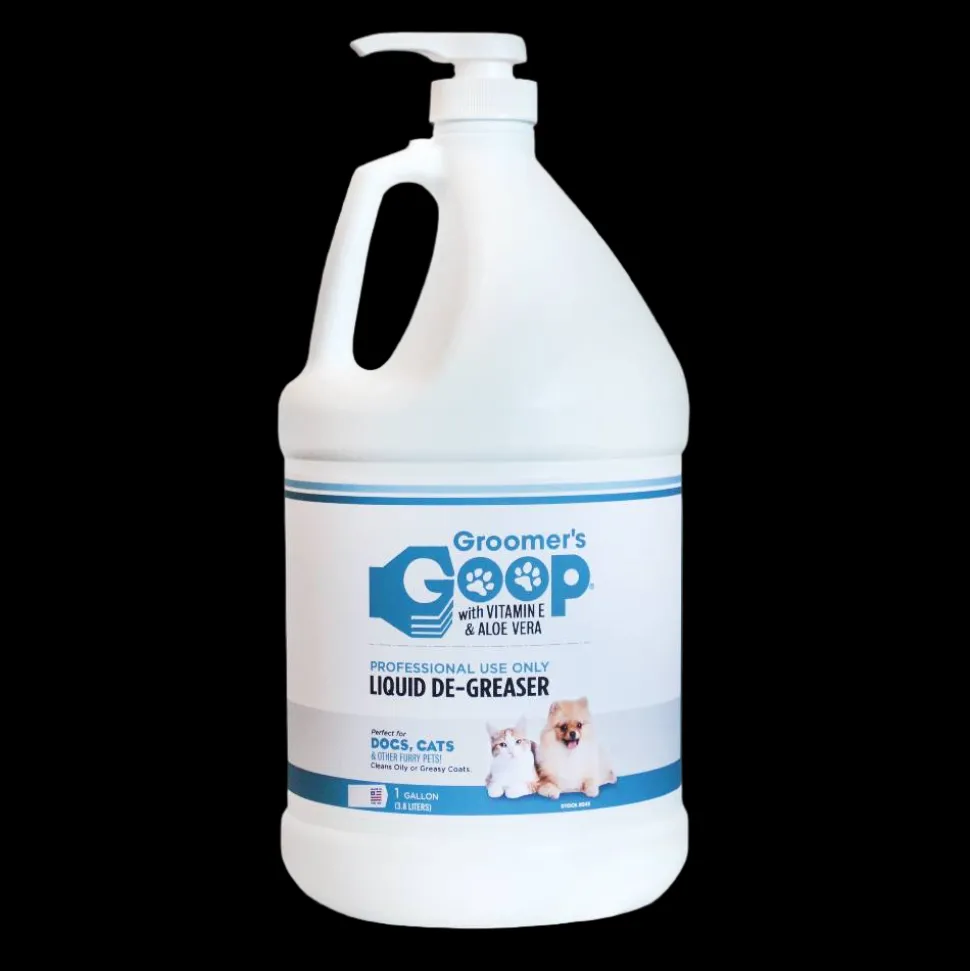 Liquid Degreaser For Oily Coats 1 Gallon by Groomer's Goop