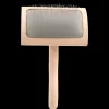 Mark Curved Back Medium Slicker Brush by Chris Christensen