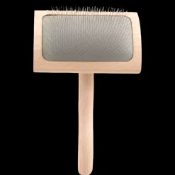 Mark Curved Back Medium Slicker Brush by Chris Christensen