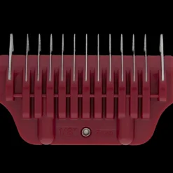 #5 1/8" Maroon Wide Snap on Comb by PetStore.Direct