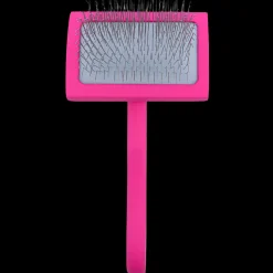 Medium Curved Pink Dematting Brush by PetStore.Direct