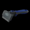 Medium Deshedding Tool Blue For Long Coat Dogs by Refuresh