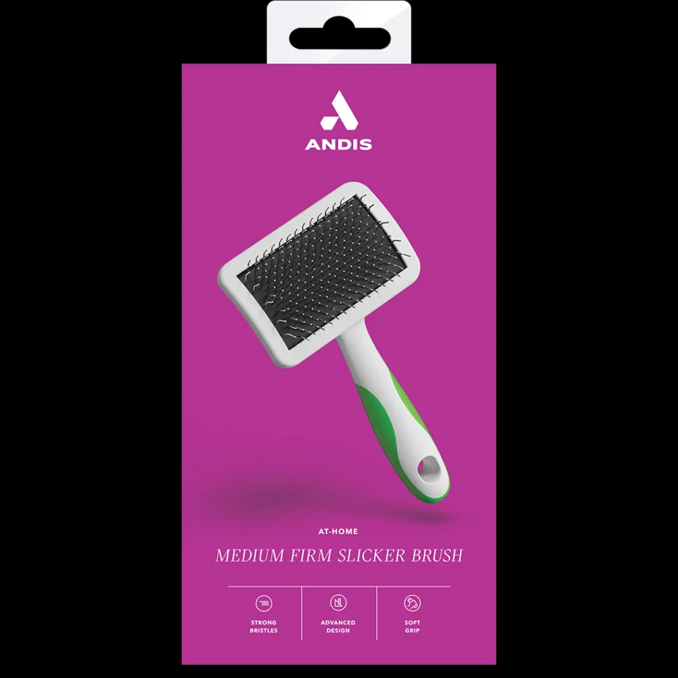 Medium Firm Slicker Brush by Andis