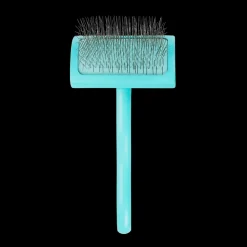 Medium Home Care Big G Teal Slicker Brush by Chris Christensen