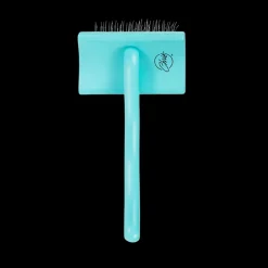 Medium Home Care Big G Teal Slicker Brush by Chris Christensen