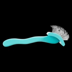 Medium Home Care Big G Teal Slicker Brush by Chris Christensen
