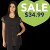 Mesh Back Black Grooming Jacket by Ladybird Line