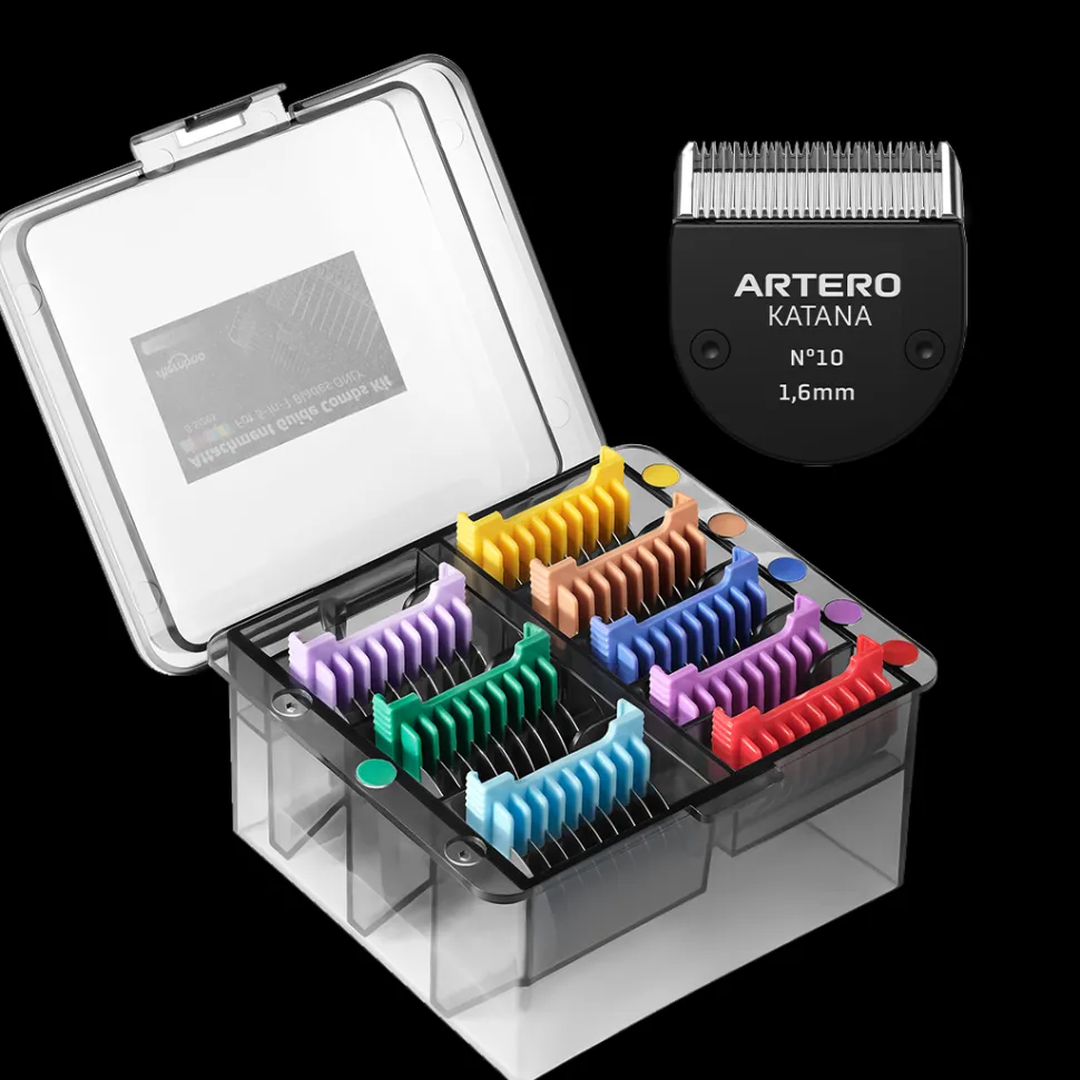 Metaplex 8pc Metal Comb Set with Katana Blade for Reaktor & Spektra by Artero