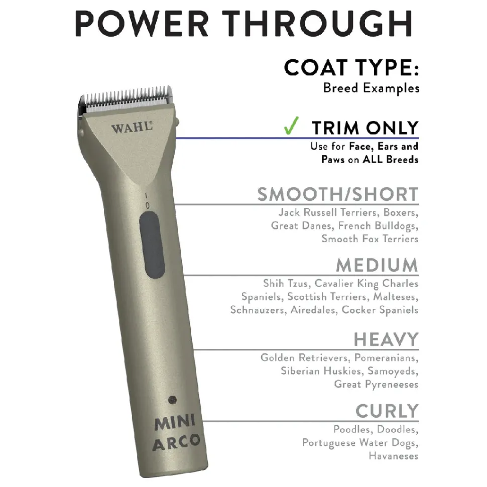 Mini Arco Cordless Clipper by Wahl