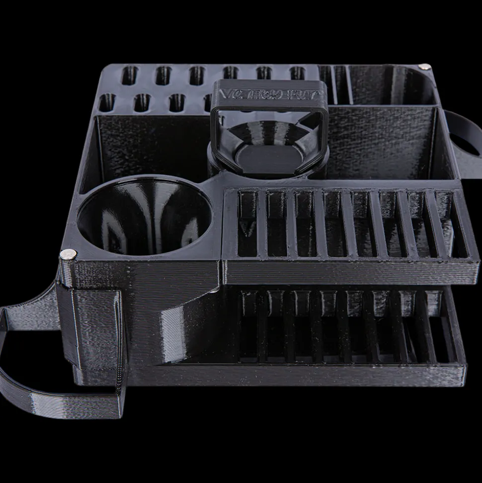 Mini Cube Tool Caddy Black by Vanity Fur