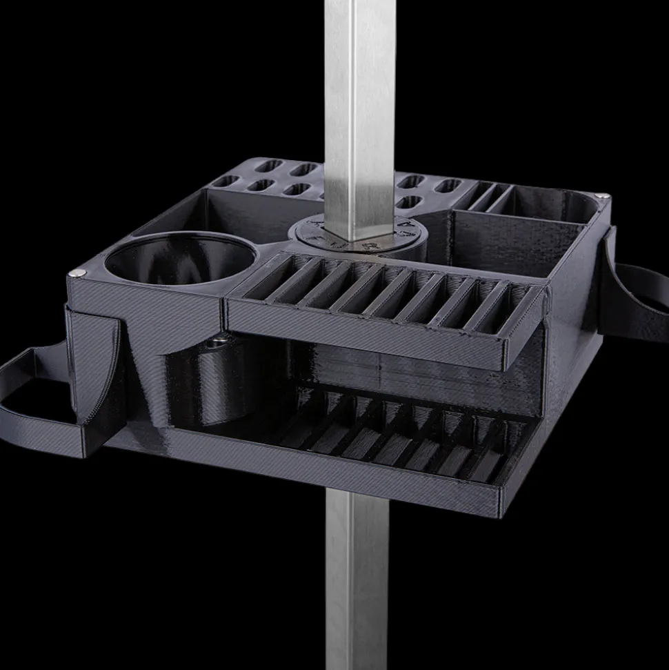 Mini Cube Tool Caddy Black by Vanity Fur