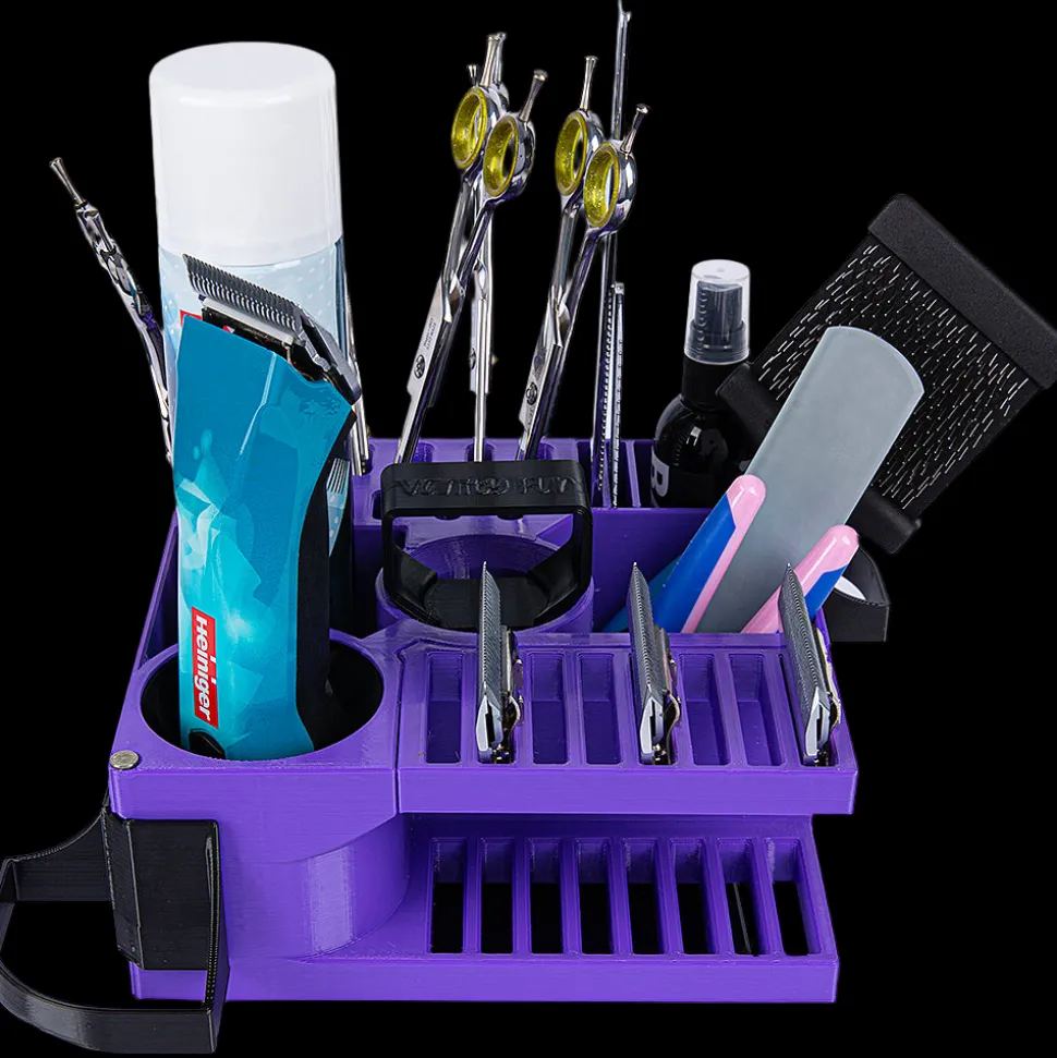 Mini Cube Tool Caddy Purple by Vanity Fur