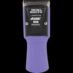 Mini Micro Cordless 2 Speed Clipper Purple with Two Batteries by Laube