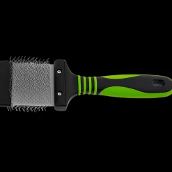 Mini Slicker Brush Green by Dog Fashion Spa