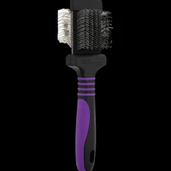 Mini Slicker Brush Purple by Dog Fashion Spa