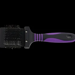 Mini Slicker Brush Purple by Dog Fashion Spa
