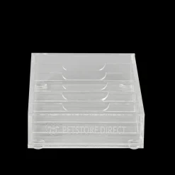 Mini Wide 6 Blade Holder Clear by PetStore.Direct