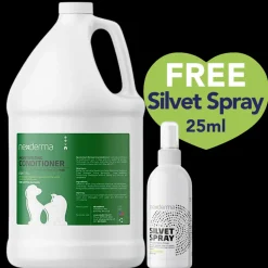 Moisturizing Conditioner Gallon with Free Silvet Spray 25ml by Nexderma