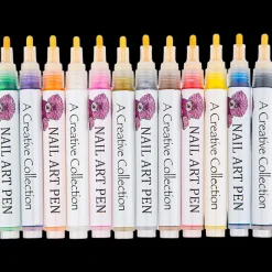 Nail Art Pen (Pack of 12) by A Creative Collection