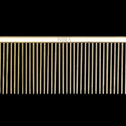Niira 9" Koda Finishing Comb Gold by Irina Pinkusevich