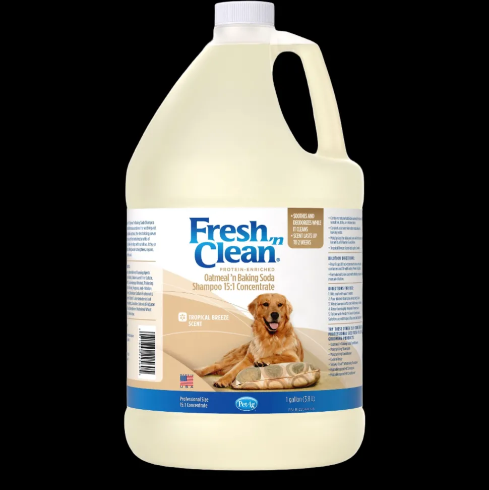 Oatmeal ’n Baking Soda Shampoo Tropical Breeze Scent 15:1 Concentrate Gallon by Fresh 'n Clean