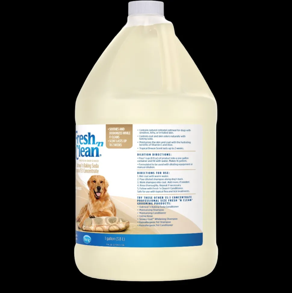 Oatmeal ’n Baking Soda Shampoo Tropical Breeze Scent 15:1 Concentrate Gallon by Fresh 'n Clean