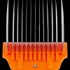 1 1/2" Orange Wide Attachment Comb 38 mm by Zolitta