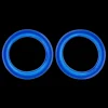 Pack of 2 Premium Scissor Finger Ring Inserts in Navy by PetStore.Direct