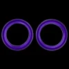 Pack of 2 Premium Scissor Finger Ring Inserts in Purple by PetStore.Direct