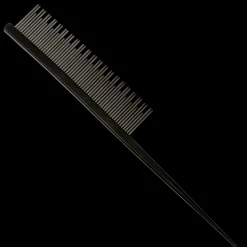 7" Parting Comb Dual Tooth Black by Chris Christensen