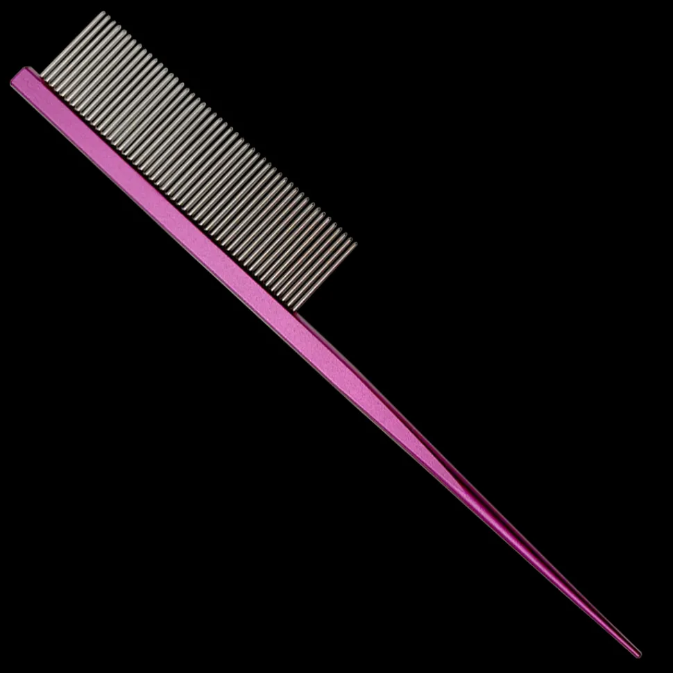 7" Parting Comb Fine Tooth Purple by Chris Christensen