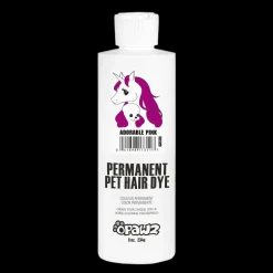 Permanent Dog Hair Dye Adorable Pink 8oz by Opawz