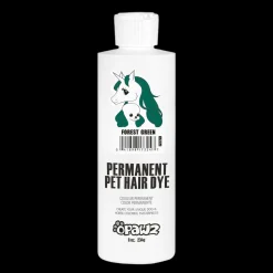 Permanent Dog Hair Dye Forest Green 8oz by Opawz