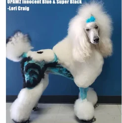 Permanent Dog Hair Dye Innocent Blue 8oz by Opawz