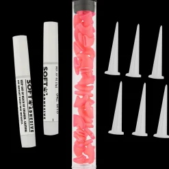 Pink Feline Large Nail Caps by Soft Claws