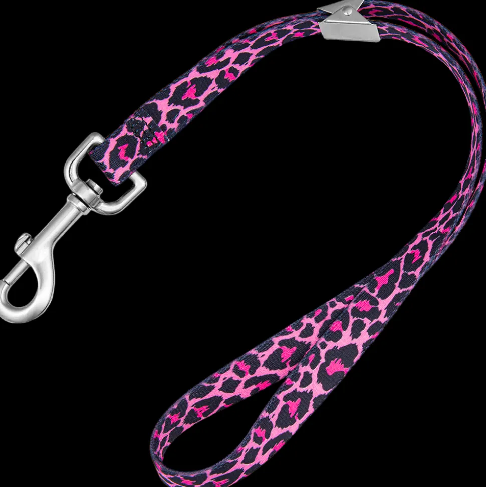 15" Pink Leopard Grooming Loop by Loop Dawgy Dawg