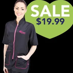 Pink Milano Grooming Jacket by Groom Professional