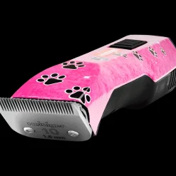 Pink Paws Saphir Cordless Clipper Two Batteries with Free Clipper Grip by Heiniger